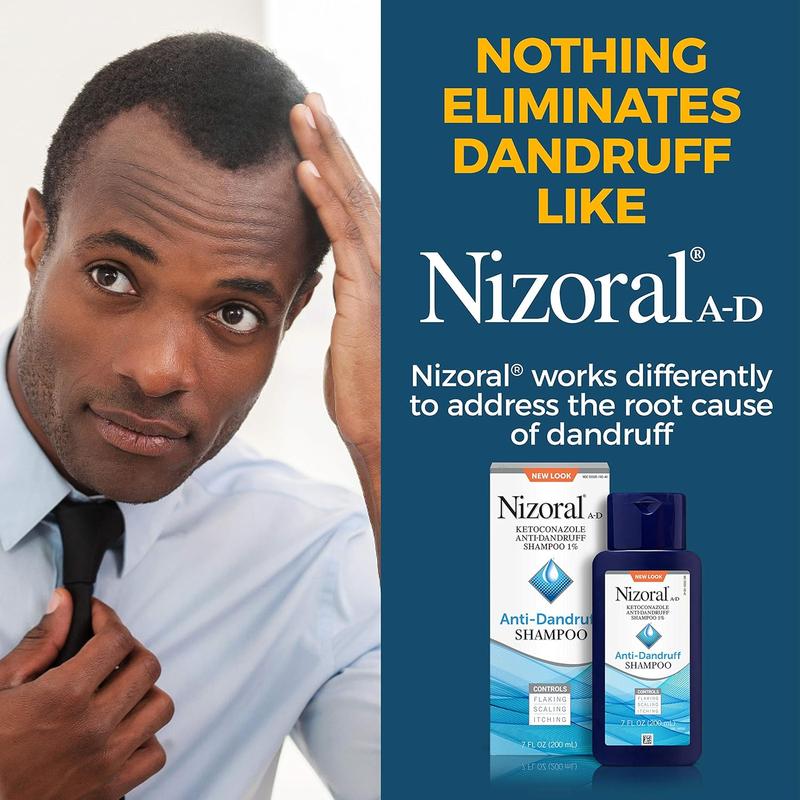 Nizoral Anti-Dandruff Shampoo with 1% Ketoconazole, Fresh Scent, 7 Fl Oz