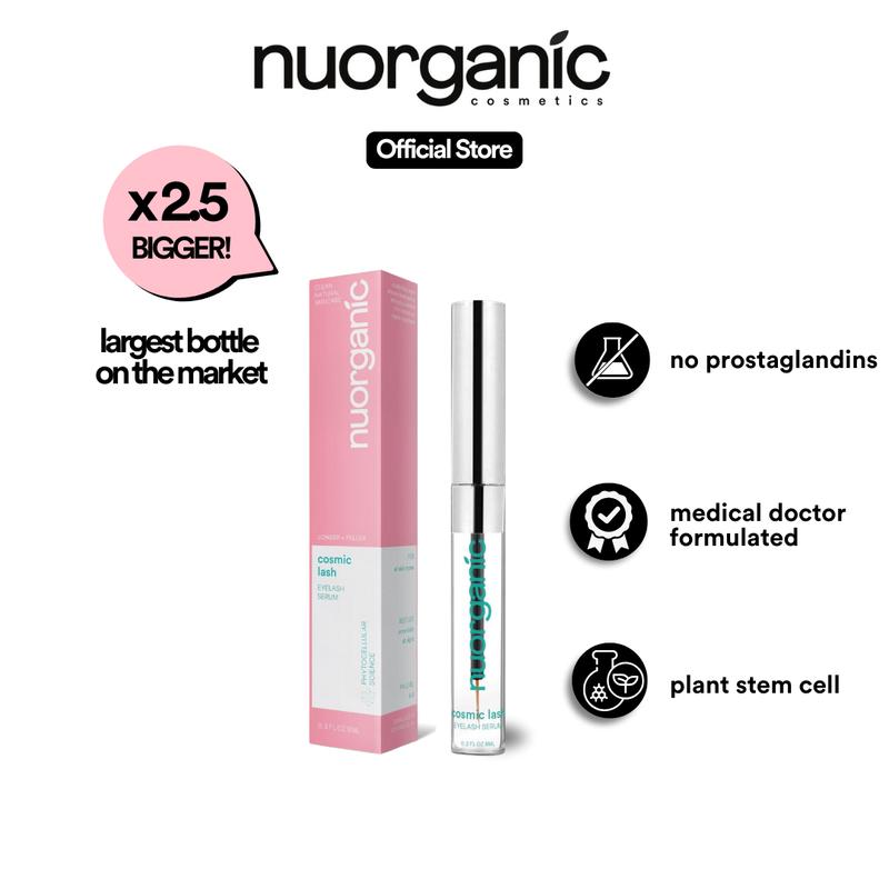 Eyelash Growth Serum 8ML to Grow Thicker, Longer Lashes, Developed by Anti-Aging Scientists, Clean Formulation, No Prostaglandins, 8ML, Skin Care