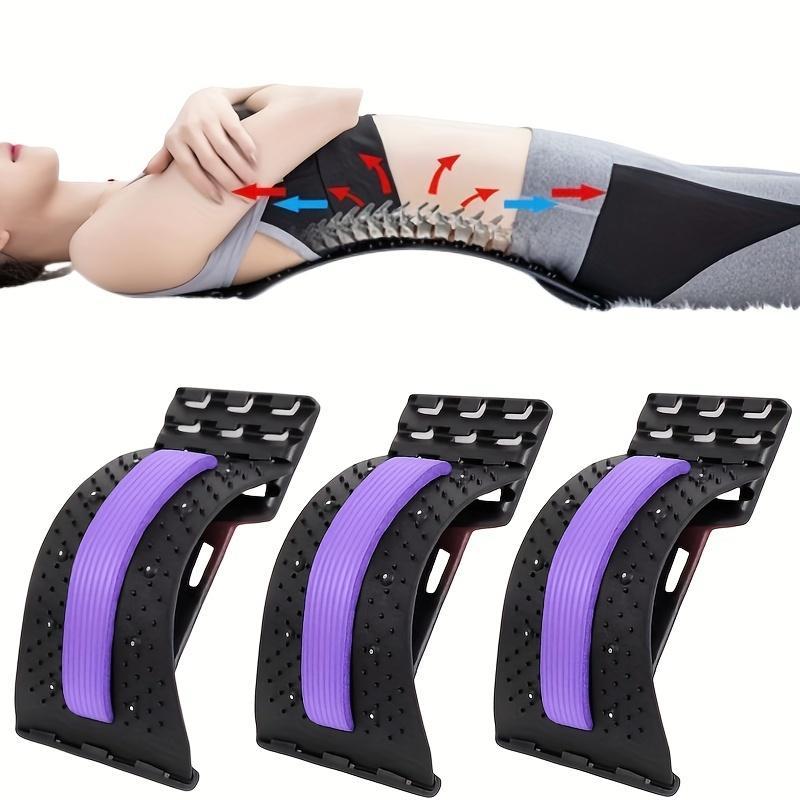 Back Stretcher, 1 Count Back Stretching Device, Waist Support Board for Yoga, Pilates & Therapy, Sports Equipment for Home Gym, Pilates Board