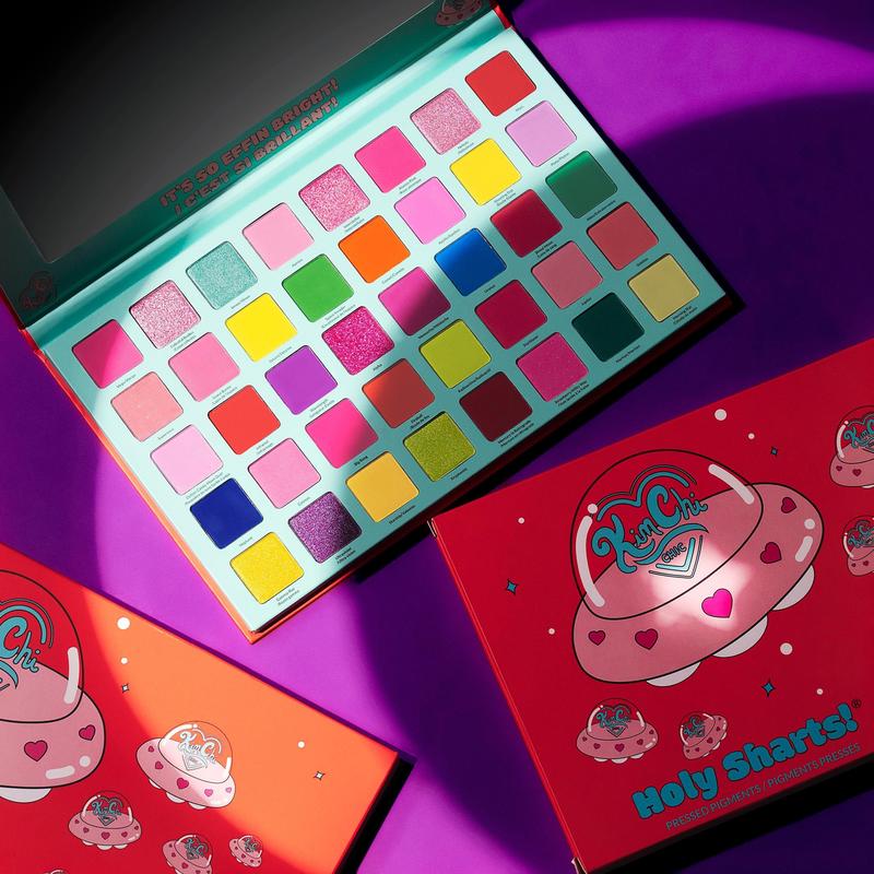 KimChi Chic Holy Sharts 40-Shade Neon Eyeshadow Palette