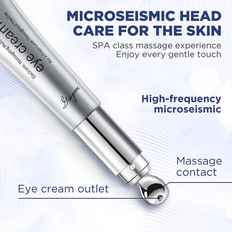 Wrinkle Eraser Massaging EyeCream[Vegan]lMulti-Peptide Firmingand Electronic Massager ComfortRepair Skin Skincare eye balm