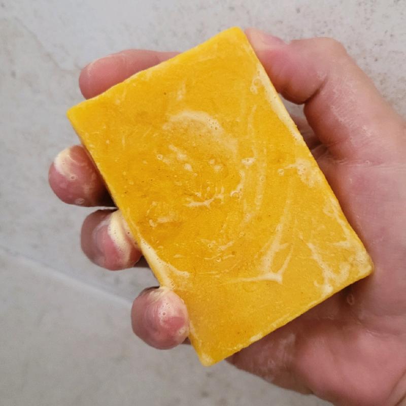 Lemon Turmeric & Kojic Acid Brighetning Soap, Dark Spot Remover, Kojic Acid Soap