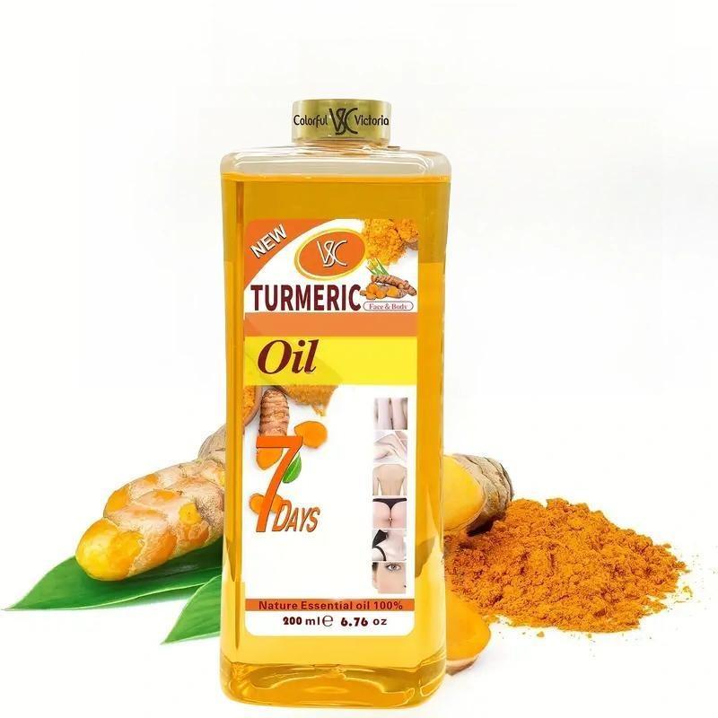 Turmeric Oil Body Massage Oil, moisturize and nourish skin, massage and relaxation Body Care Body Care