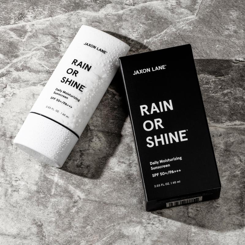 JAXON LANE Rain Or Shine Daily Moisturizing SPF50 Sunscreen Skincare with Vitamin E, Hyaluronic Acid, Green Tea, Licorice Root, and Ginseng