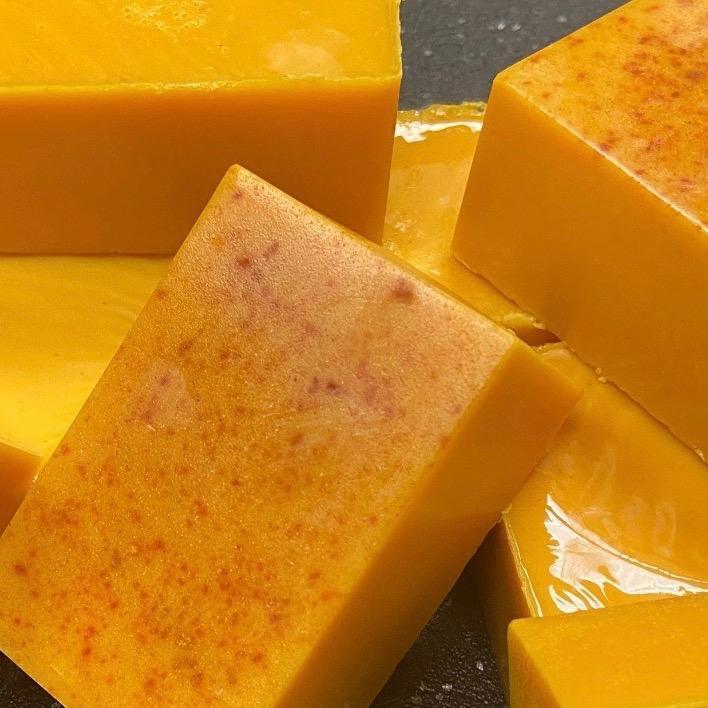 Lemon Turmeric & Kojic Acid Brighetning Soap, Dark Spot Remover, Kojic Acid Soap