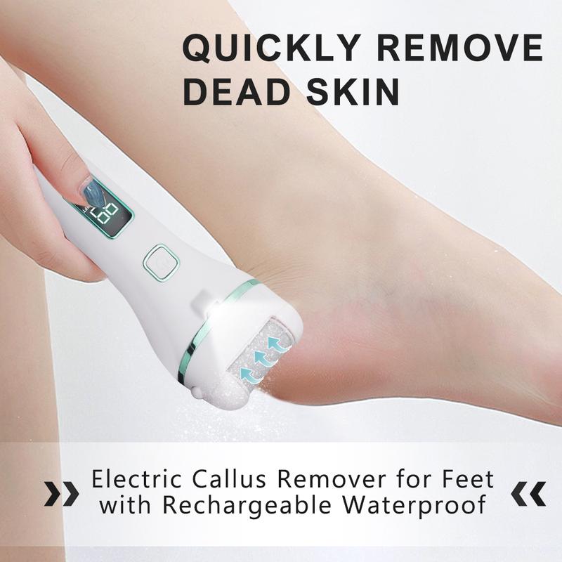 2025 New 19-in-1 Electric Foot Care Tool with Antler-Shaped Massager – Smooth & Refresh