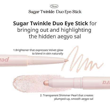 [PERIPERA Official Shop] PERIPERA Sugar Twinkle Duo Eye Stick | Eyeshadow Makeup Cosmetic