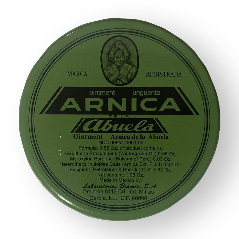 Arnica De La Abuela Pomada 1.05oz  Arnica Ointment Grandmother 1.05 Oz Skin Repair