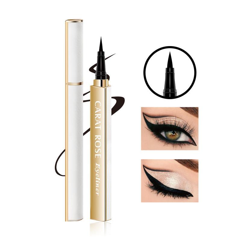 Waterproof Long Lasting Eyeliner, 1 Count 2 Counts 3 Counts Quick Drying Eyeliner, Easy To Apply, Professional Daily Makeup Accessories for Women