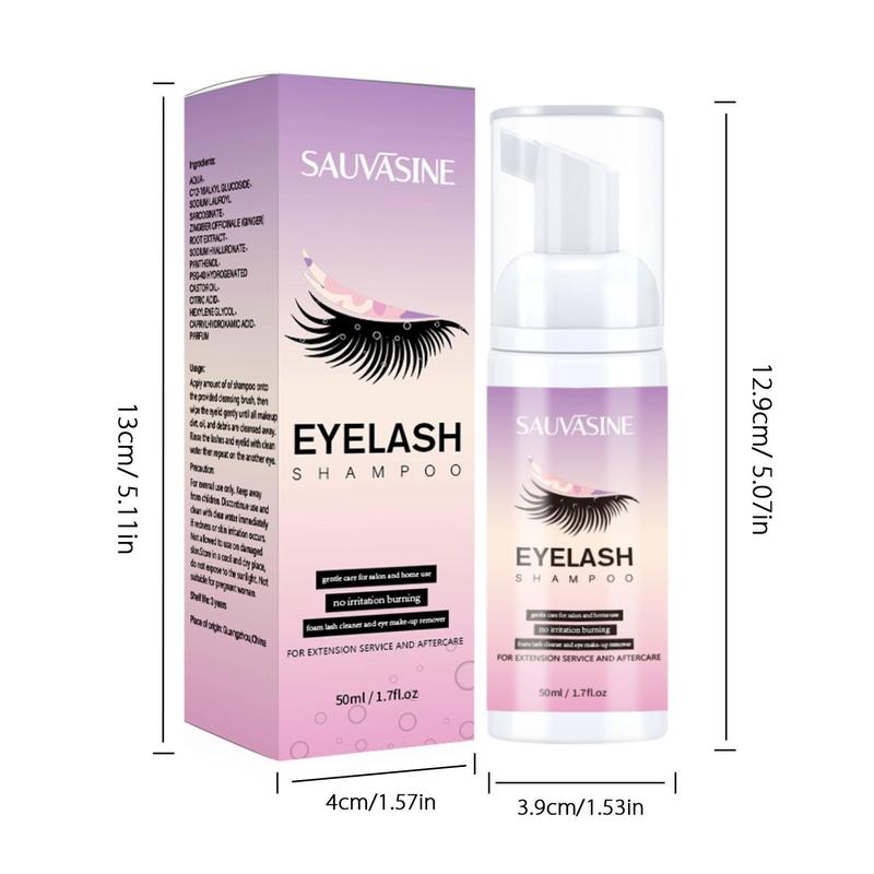 Eyelash Shampoo, Eyelash Extensions Shampoo, Lash Extension Shampoo, Eyelash Care & Styling Products, Lashes Extension Eyelash Extension Supplies, Cosmetic Beauty Gifts for Girls and Women