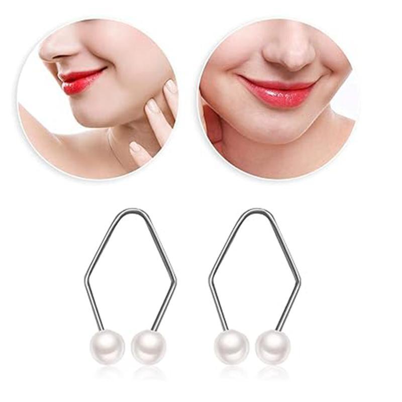 Facial Dimple Maker, 1 Pair Facial Dimple Trainer, Dimple Maker for Cheeks, Personal Face Trainer, Develop Natural Dimples, Skincare Products