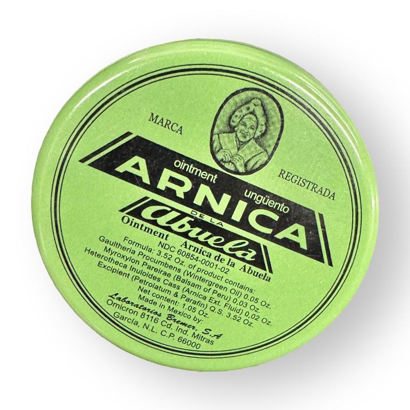 Arnica De La Abuela Pomada 1.05oz  Arnica Ointment Grandmother 1.05 Oz Skin Repair