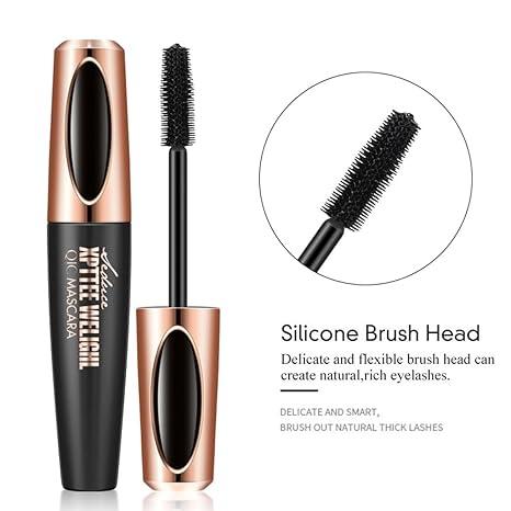 QIC XPTTEE Long-Lasting Mascara for All Lash Types, Waterproof Eyelash Cream, Volumizing and Lengthening Formula Makeup Cosmetic Makeup Cosmetic