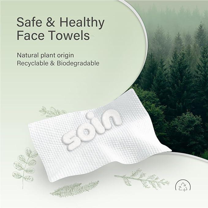 Unifree Facial Towels I Towelettes I 16-Pack Value Pack, Skincare, Comfort, makeup remover