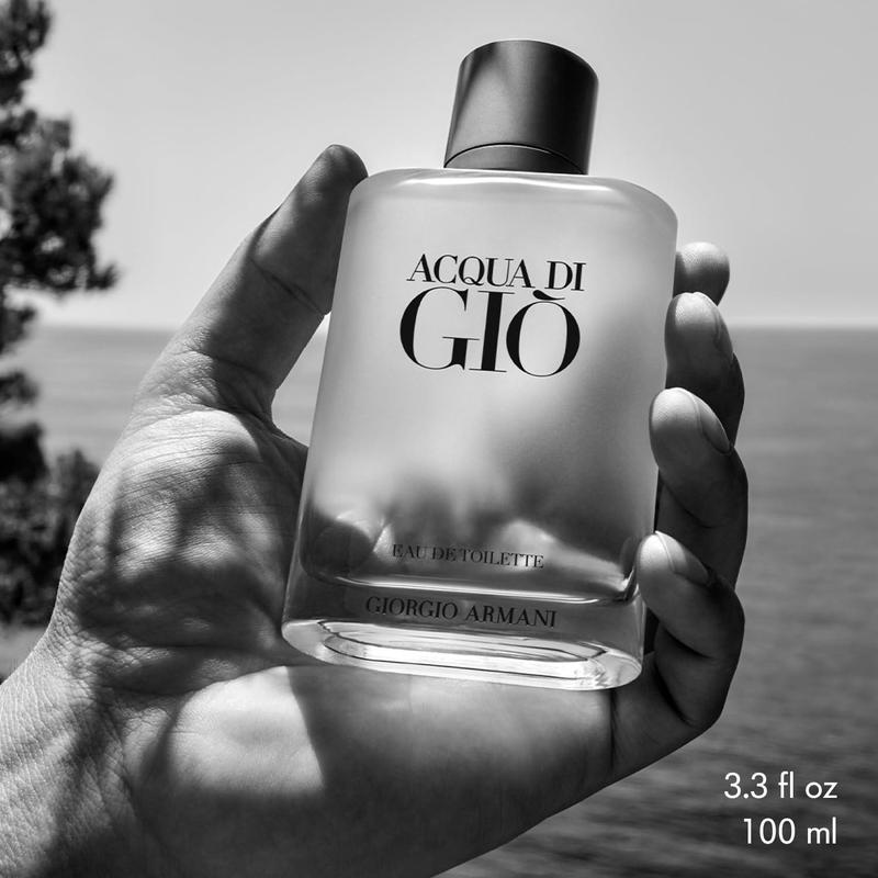 Giorgio Armani Eau De Toilette Spray Acqua Di Gio Long Lasting Liquid