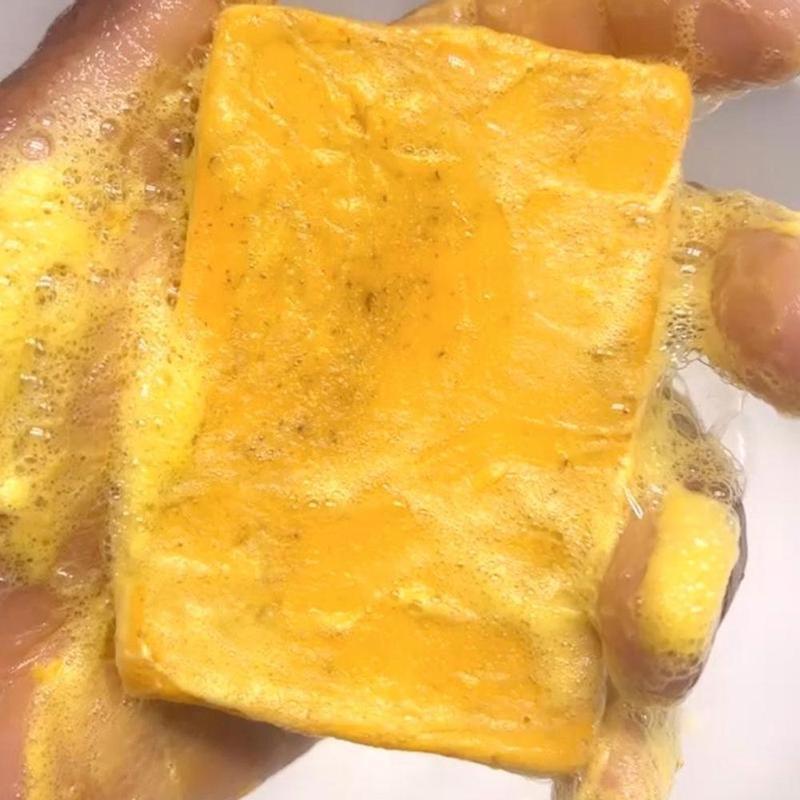 Lemon Turmeric & Kojic Acid Brighetning Soap, Dark Spot Remover, Kojic Acid Soap