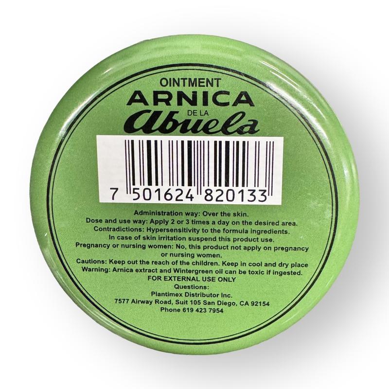 Arnica De La Abuela Pomada 1.05oz  Arnica Ointment Grandmother 1.05 Oz Skin Repair