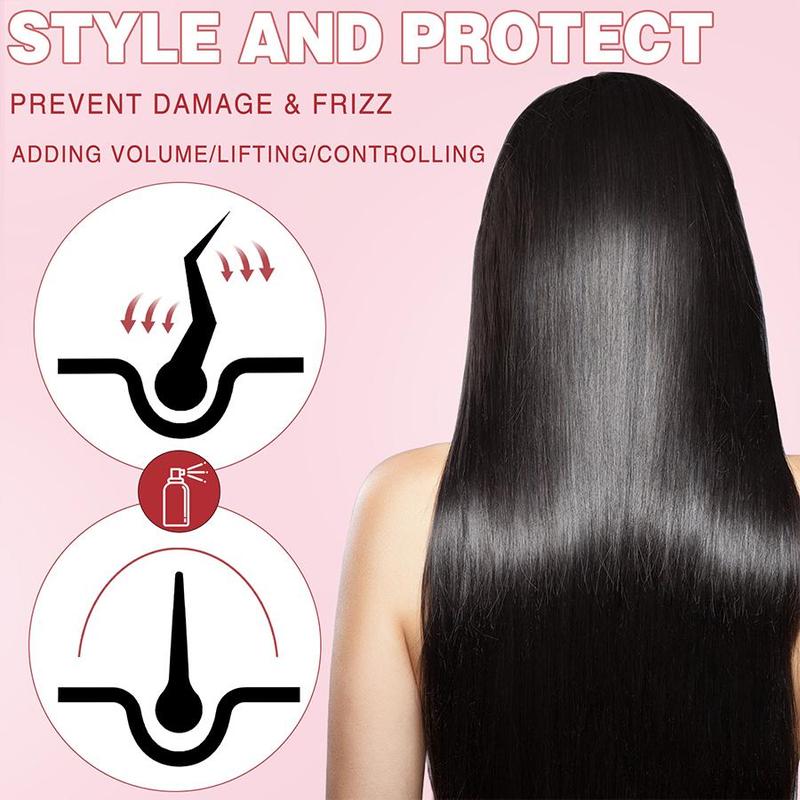 Thermal Protection Hair Spray, Hair Care & Styling Product, Moisturizing Hair Spray for Hair Fast Drying, Hair Care Product