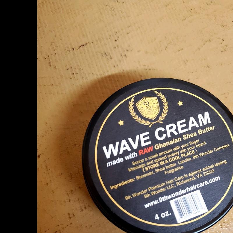 Wave Cream -  Made with RAW Ghanaian Shea Butter, Coconut Oil