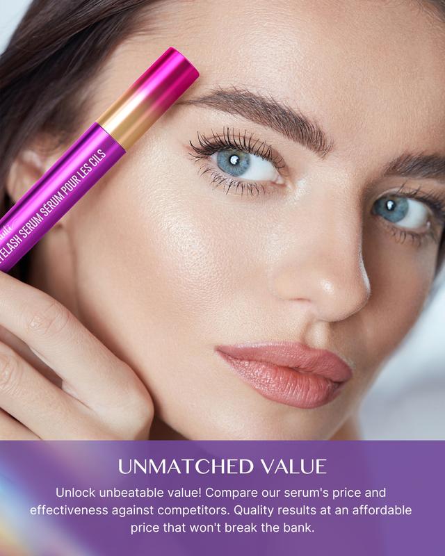 VieBeauti Premium Eyelash Serum (3ML) enhances lash length and fullness for a thicker look. Nourishing formula; packaging may vary