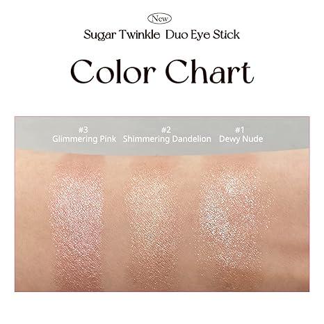 [PERIPERA Official Shop] PERIPERA Sugar Twinkle Duo Eye Stick | Eyeshadow Makeup Cosmetic