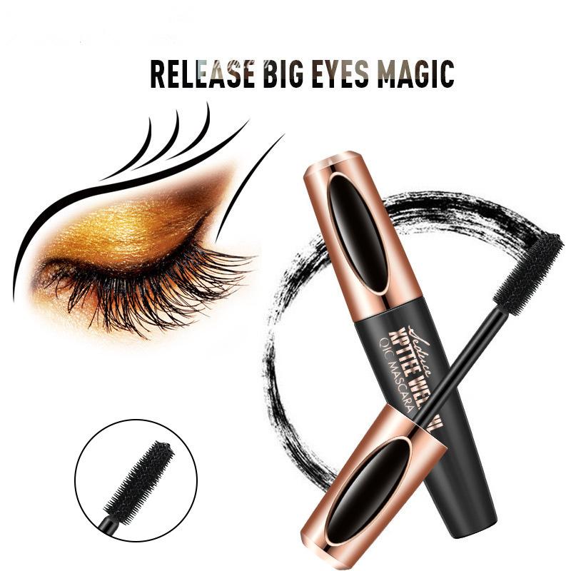 QIC XPTTEE Long-Lasting Mascara for All Lash Types, Waterproof Eyelash Cream, Volumizing and Lengthening Formula Makeup Cosmetic Makeup Cosmetic