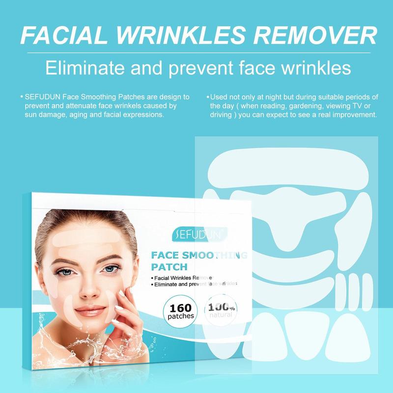 Facial Skin Lifting Patches, Face Smoothing Patches, Multiple Shapes Skin Care Patches, Skin Care Products for Women