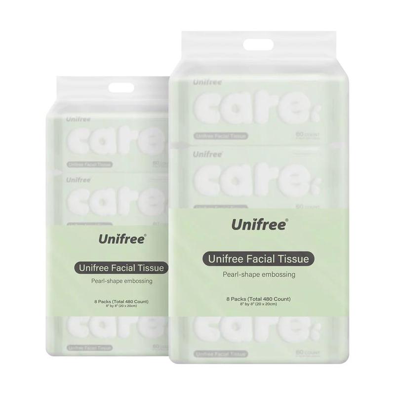 Unifree Facial Towels I Towelettes I 16-Pack Value Pack, Skincare, Comfort, makeup remover