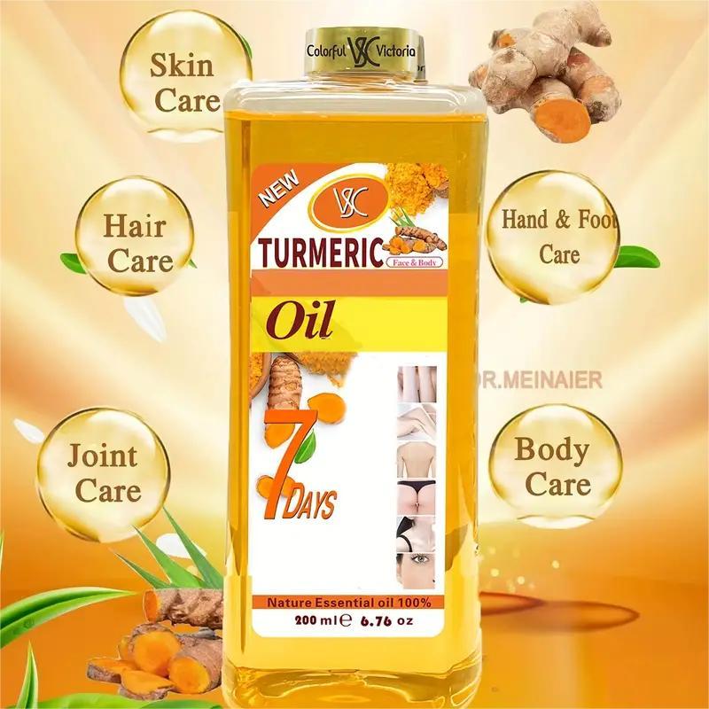 Turmeric Oil Body Massage Oil, moisturize and nourish skin, massage and relaxation Body Care Body Care