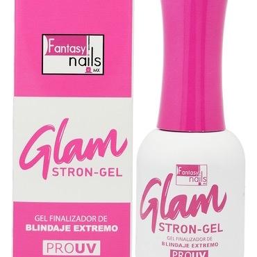 Fantasy Nails GLAM Top Coat Extra Shine - 15ml for Long-Lasting Nail Care