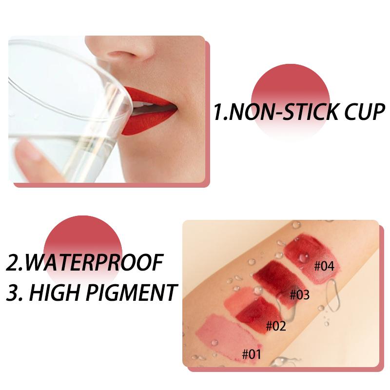 Peel Off Lip Tint, Wipe-On Colour Liquid Lipsticks, Tattoo Lip Glaze, Matte High Pigment Long Wear Waterproof