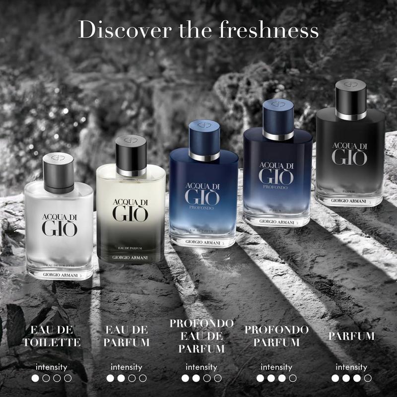 Giorgio Armani Eau De Toilette Spray Acqua Di Gio Long Lasting Liquid