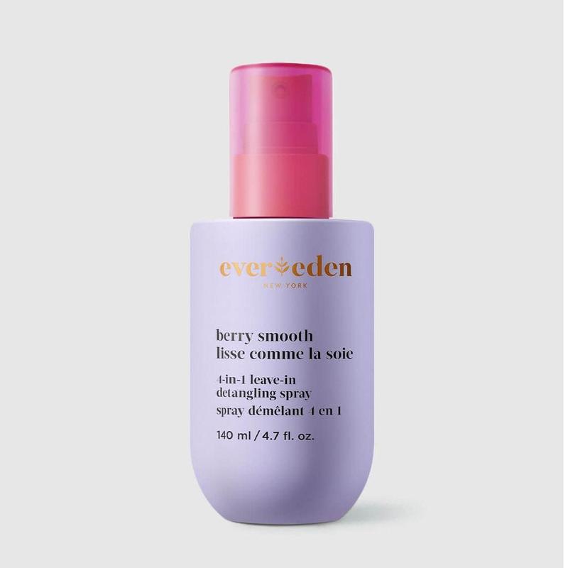 Evereden Kids Berry Smooth 4-in-1 Detangling Spray - Safe Ingredients - Detangles, Hydrates, Strengthens all Hair Types - Lightweight - For Ages 3+