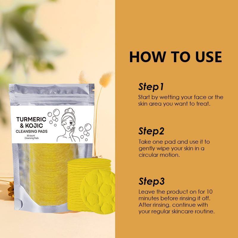 Turmeric Cleansing Exfoliating Pads FacialCleansing Skincare, cleansing, skin care.cleansing (20pcs)Turmeric Comfort Cleanser