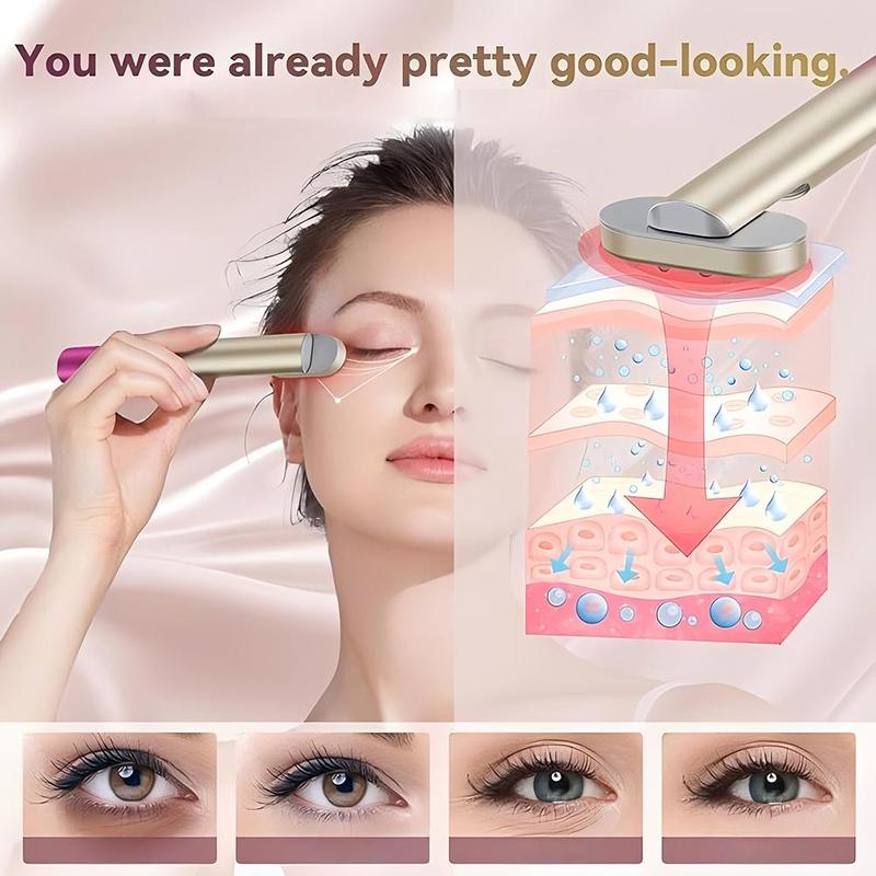 LED Beauty Wand, 7 Color LED Facial Massager, Face & Eye Skincare Equipment, Personal Care Appliances for Women & Girls