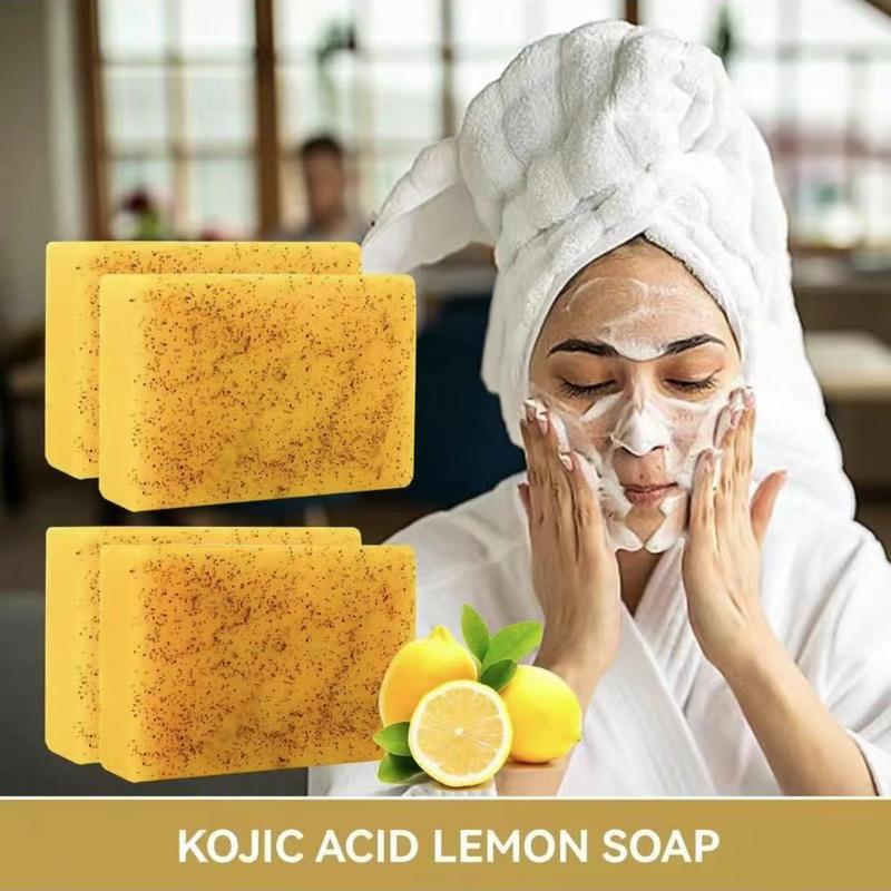 Lemon Turmeric & Kojic Acid Brightening Soap, Dark Spot Remover