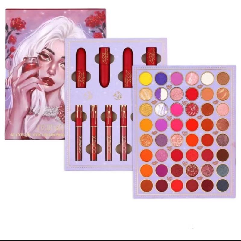 In A World Of Roses Be A SunFlower 105 Color Beauty Palette Kevin and CoCo  84- Reindeer babe Color palette KCC Bunnie and Me 62-Color Beauty Book with mini highlighter inside DrakenSang-102 Color Beauty Box- 48 Color Girl&Wine beauty box-Cosmetics