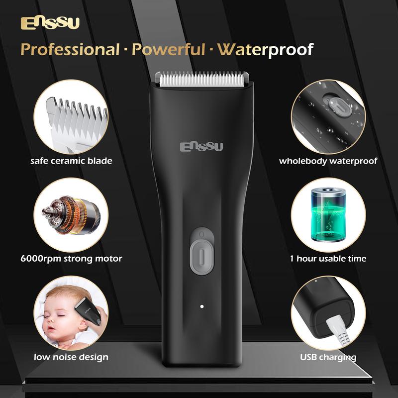 Body Hair Trimmer for Men Showerproof Electric Trimmer for Chest Legs and Full Body Hair Adult Men's Shaver and Ball Trimmers TikTok Shop Barber Clipper Stylecraft Clippers