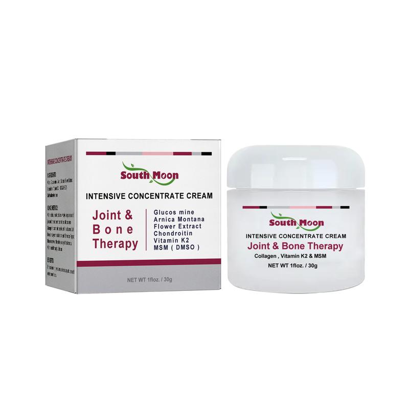 South Moon Joint & Bone Therapy Cream with Collagen, Intensive Concentrate for All Skin Types, Dual Pack (2 x 30g), Body Joint and Bone Care Formula