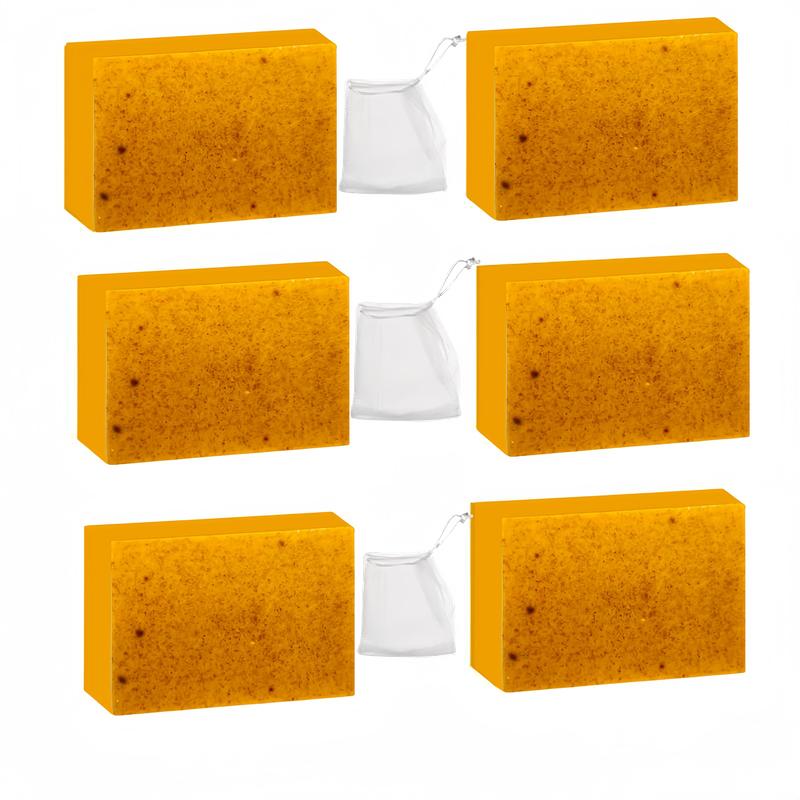 Turmeric Soap,Deep cleansing Soap,Moisturizing Soap For Face & Body,Body wash & Soap For Women & Men jabon curcuma Body Care Comfort Skin Care