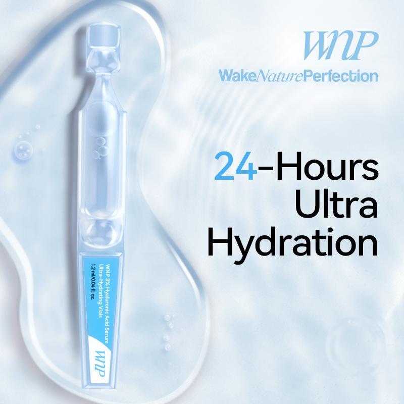 ourpretty Ultra-Hydrating Serum -Vegan 3% Hyaluronic Acid Glass Skin Single-Use Vials Skincare