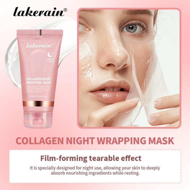 Collagen Lifting Peel-Off Mask | Deep Cleansing & Exfoliating Treatment | Moisturizing Facial Care for Women & Men