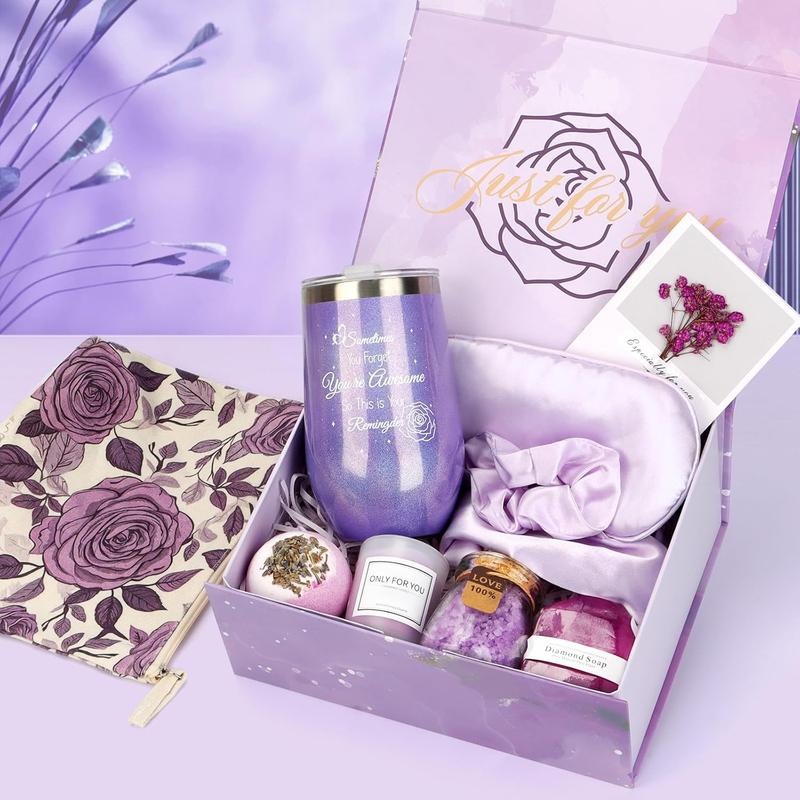 Birthday Gifts for Women Girls, Get Well Soon Gifts, Ocean Relaxing Spa Gifts Basket Care Package - Christmas Gifts for Mom Wife Sister Female Friends Girlfriend Nurse Mothers Day Presents Body Care Comfort