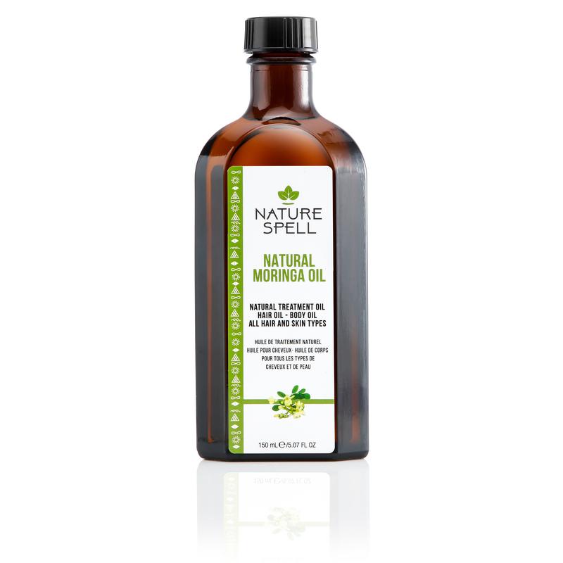 Nature Spell Moringa Oil for Hair & Skin 5.07 Fl Oz