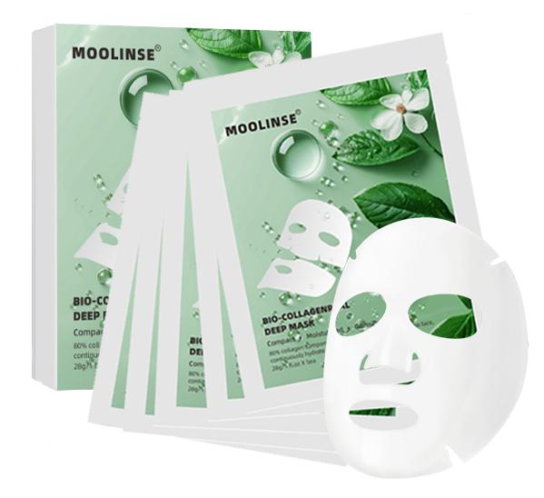 Deep Collagen Anti-Wrinkle Lifting Overnight Mask Facial sheet masks with low molecular weight collagen for lifting, firming, and moisturizing 5 Packs facial mask Collagen Deep Collagen Hydrating 2hrscollagen  mask lifting  mask