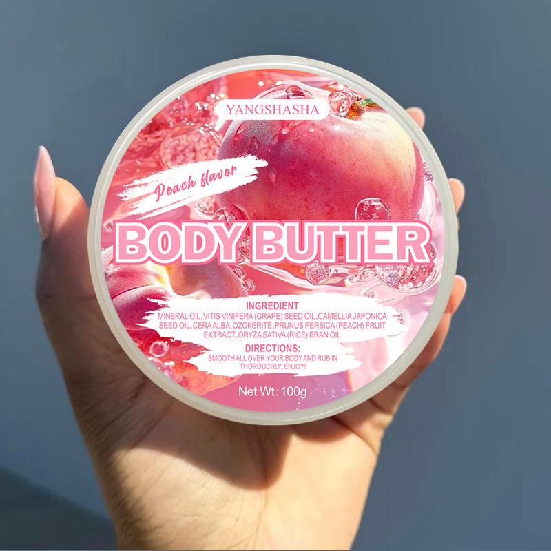 (NEW BODY butter)  Pick your scent! Choose yourfavorite scent to keep skin hydratedand body moisturizing care  Skincare  Body Care Hydrating=-  Peach