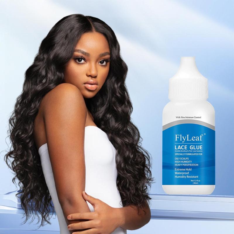 Waterproof Wig Glue Strong Hold Glue Remover HD,Lace Wig Glue Kit Lace Front Glue Kit for Wigs, Wig Caps Gel Haircare Gel Haircare.