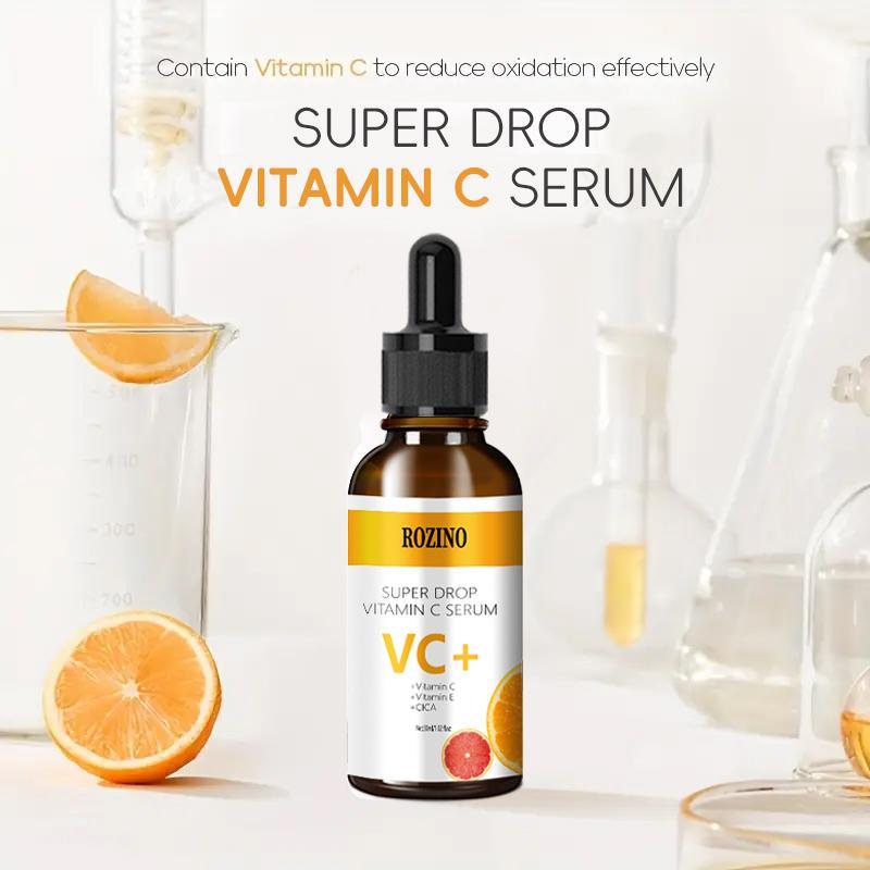 Vitamin C Essence Solution, 1 Count Moisturizing Vitamin C Serum, Brightening Facial Essence, Skin Hydrating Firming Smoothing Essence Water