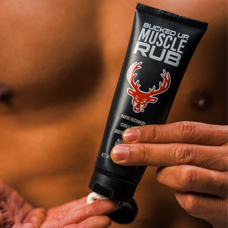 Bucked Up Muscle Rub for Sore Muscle Relief Body Care Oil