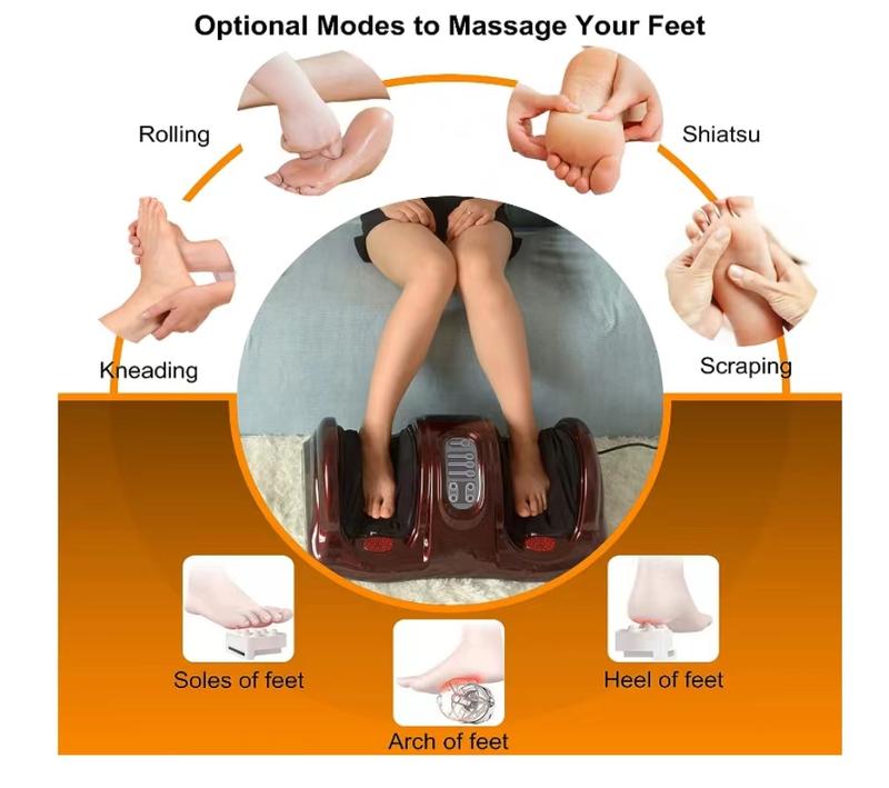 New Shiatsu Foot Massager. Massager with Soothing Heat, Deep Kneading Therapy. Get the Gift of Relaxation with the New Shiatsu Foot Massager. Comfort